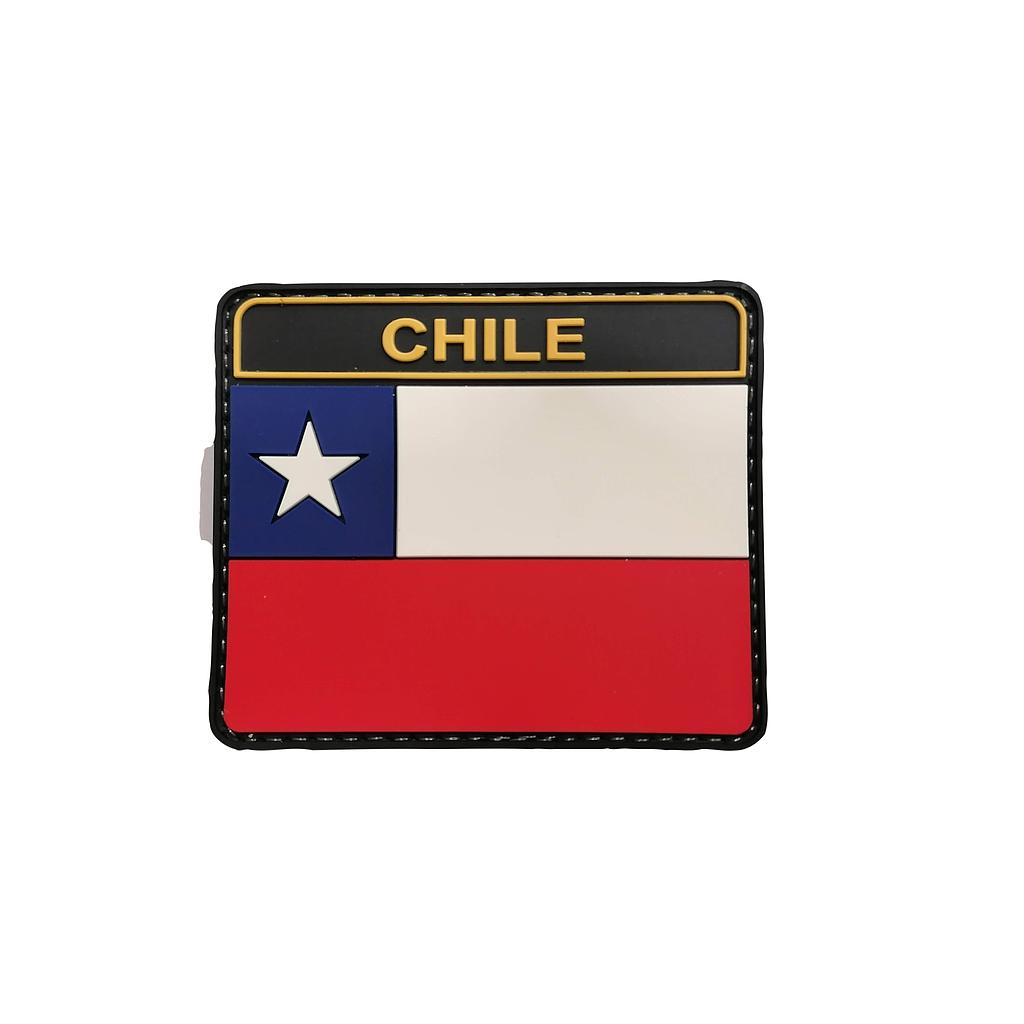 Parche 2025 bandera chilena