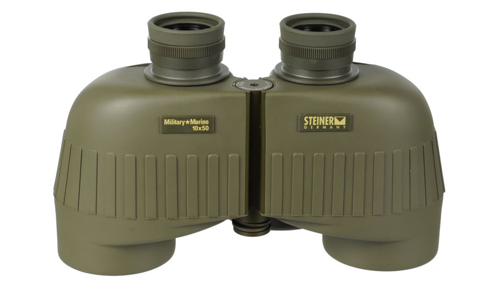 Binocular Steiner 10x50 MM1050 Military-Marine 2035, Color: Verde, Sistema de prisma: Porro 