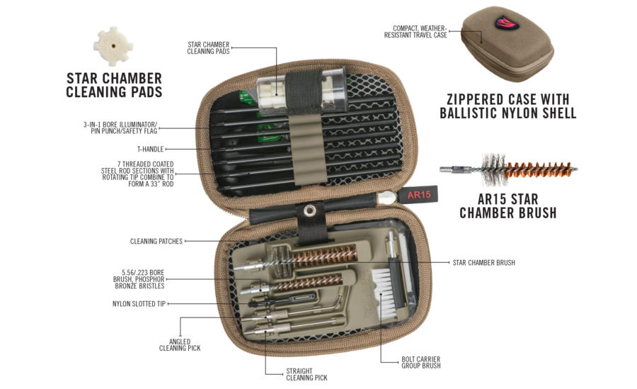 Kit de limpieza profesional para AR-15 Real Avid