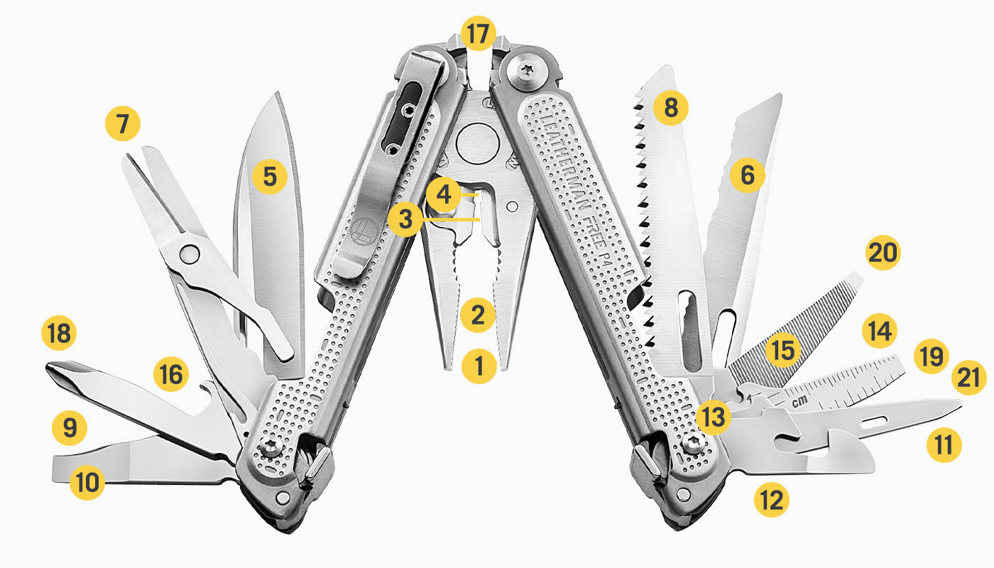 Multiherramienta leatherman Free P4