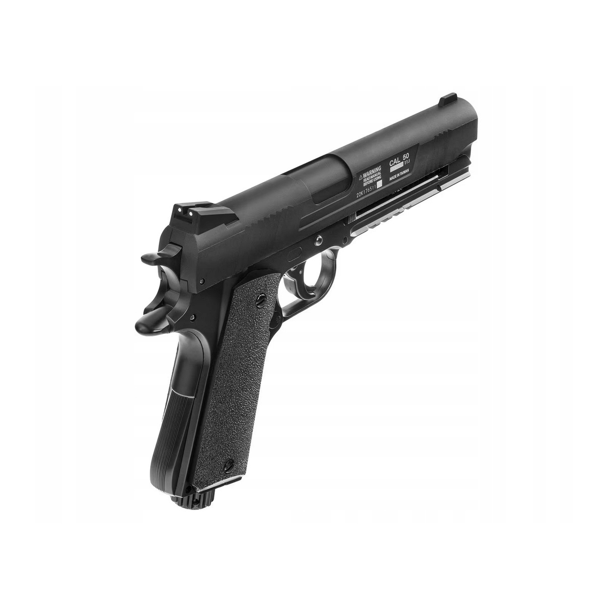 Pistola Traumática CO2 Balín de goma Crosman Stronghold P7 Cal. 50