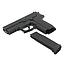 Pistola CO2 Balín de acero KWC (KM47) Mod. SIG SP 2022 ver. slide metálico