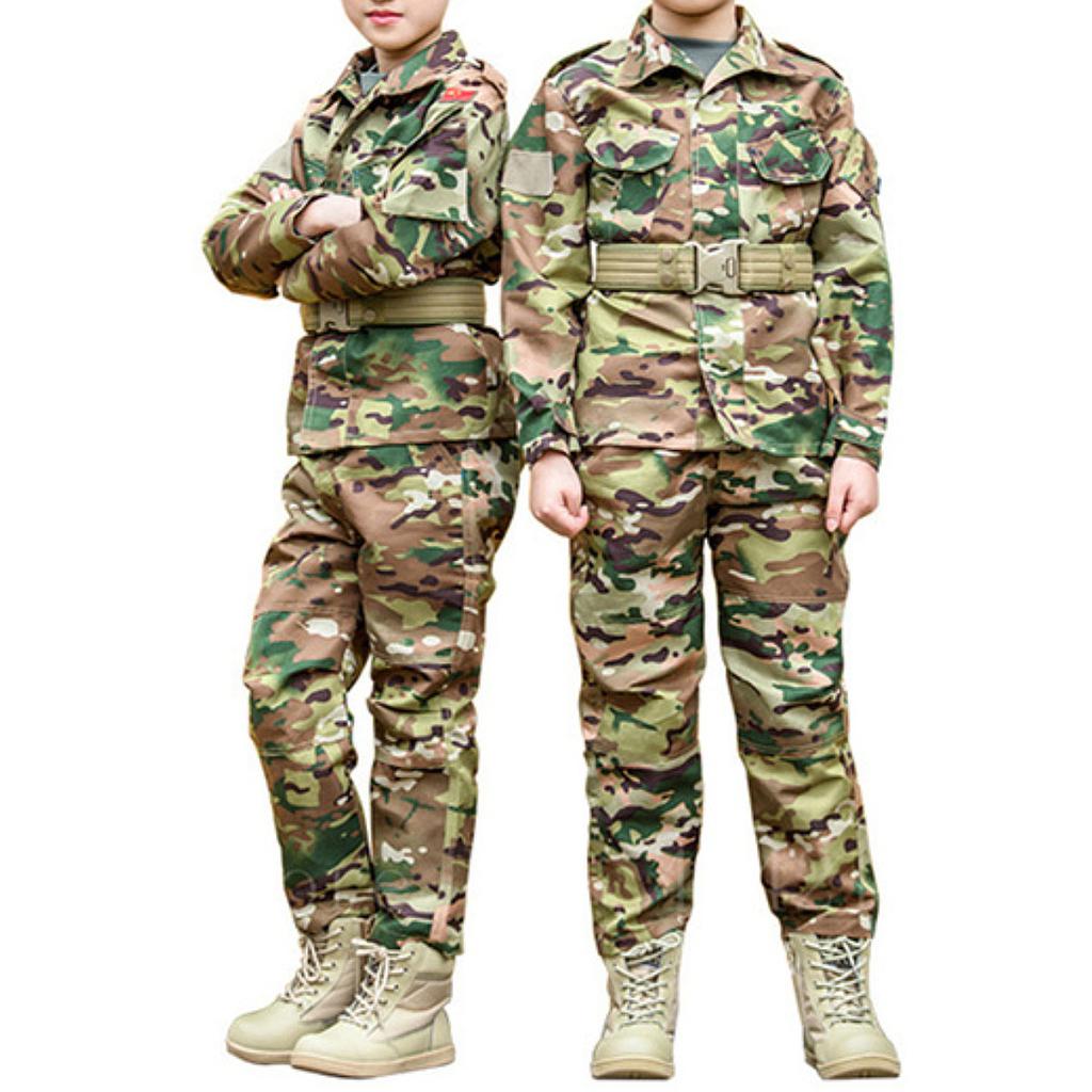 Tenida militar para niños Multicam | Equipados