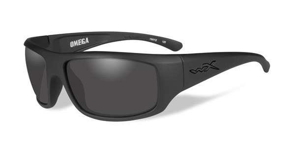 Lente OMEGA Grey Lens Mate - Black Frame WileyX ACOME01