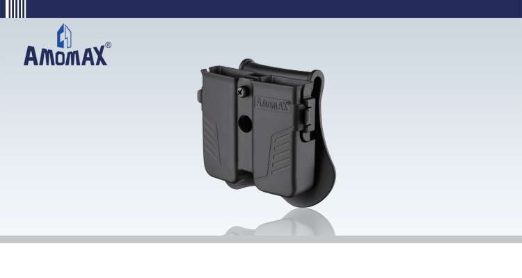 Funda táctica Universal 9mm, .40, .45 Caliber polímero AMOMAX AM-MPU