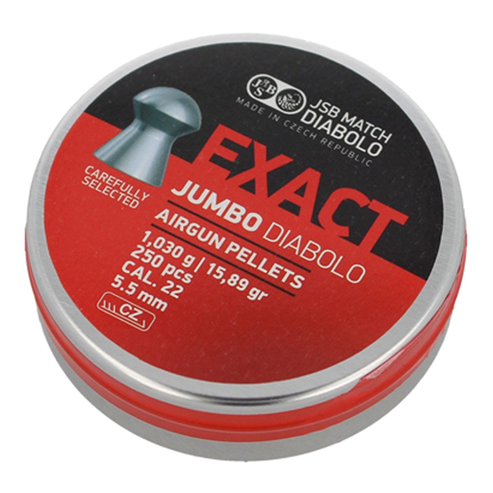 Postón JSB Exact Jumbo Diabolo Cal 5.5X mm 15,89 gr. (250 uds.)