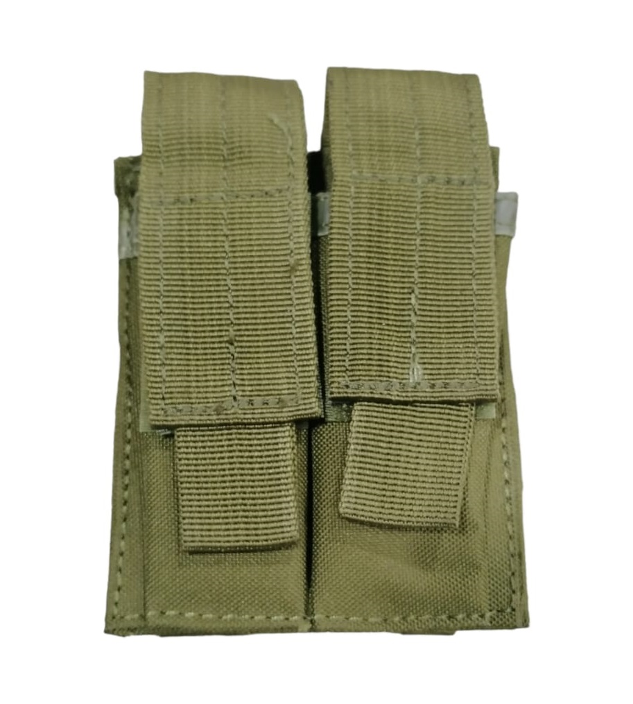 Pouch doble Olive-Drab para cargador de pistola MDP-5S