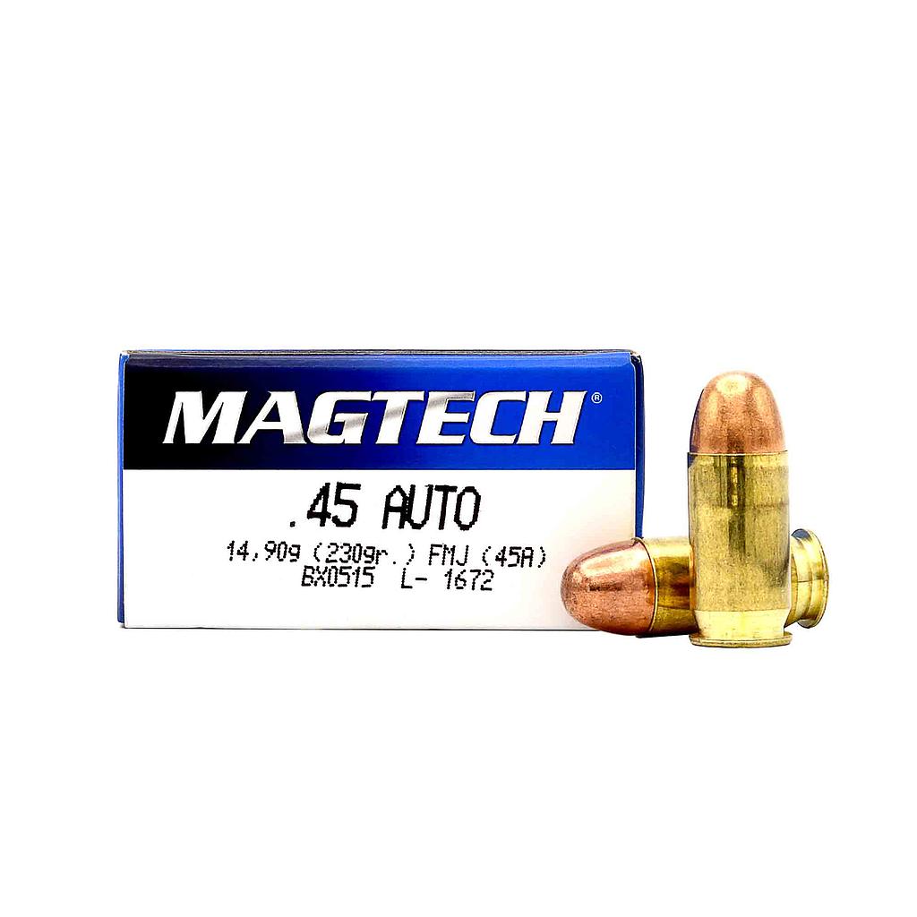 Bala Cal .45 ACP FMC 14,90 g. (230 gr.) Magtech