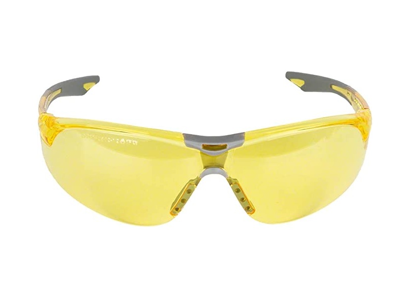Lentes de tiro Champion color naranjo