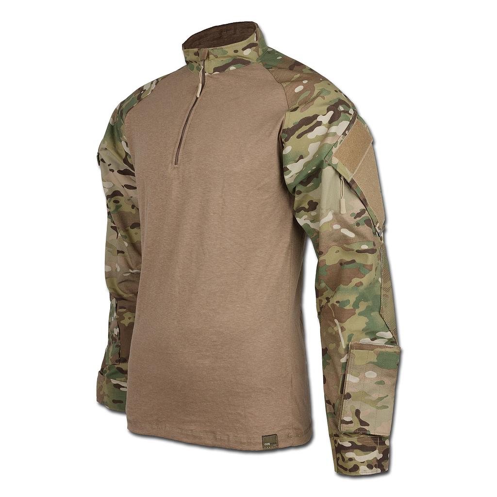 Combat Shirt Zip Original Licenciada