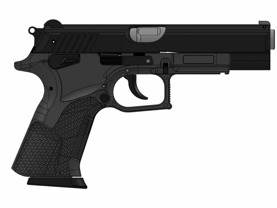 Pistola Grand Power P45L .45ACP