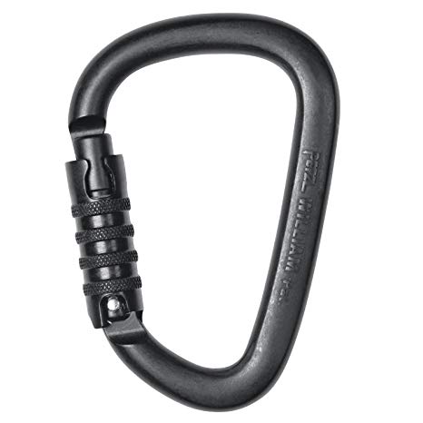 Mosquetón  PETZL WILLIAM  TRIACT-LOCK PETZL Línea táctica