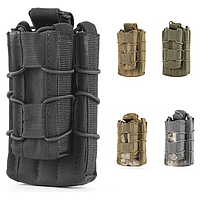 Pouch para cargador de pistola y fusil con elástico open-top