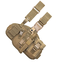 Holster muslera de pistola con pouch molle