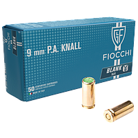 Fogueos (Bala de Salva) Fiocchi 9mm. Caja 50 Unidades